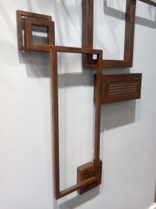 Expositor gafas con luz Ópticas Salinas