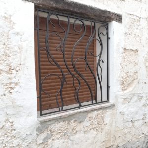Rejas para ventanas de forja