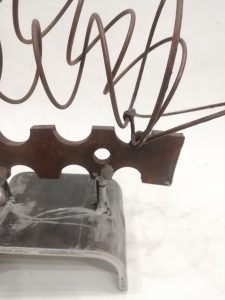 escultura de forja para ALMIRALL LLOGUER