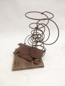 escultura de forja para ALMIRALL LLOGUER