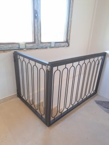 Barandillas de forja estilo moderno