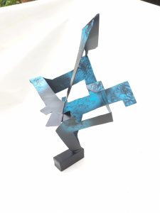 Escultura de pletina Serpiente 1