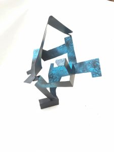 Escultura de pletina Serpiente