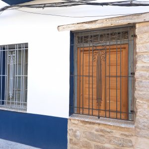 Imitación rejas de forja antigua